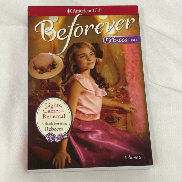 American Girl Beforever Lights, Camera, Rebecca! Classic Volume 2 Chapter Book - Picture 1 of 3